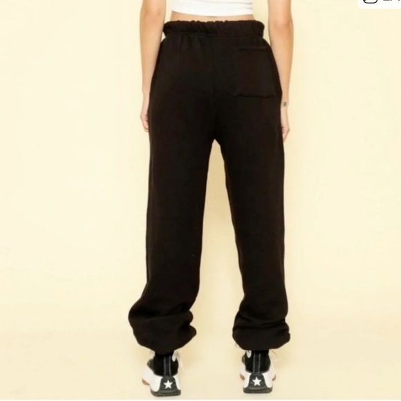 Boys Lie Black Sweatpants SZ Med - Picture 2 of 9